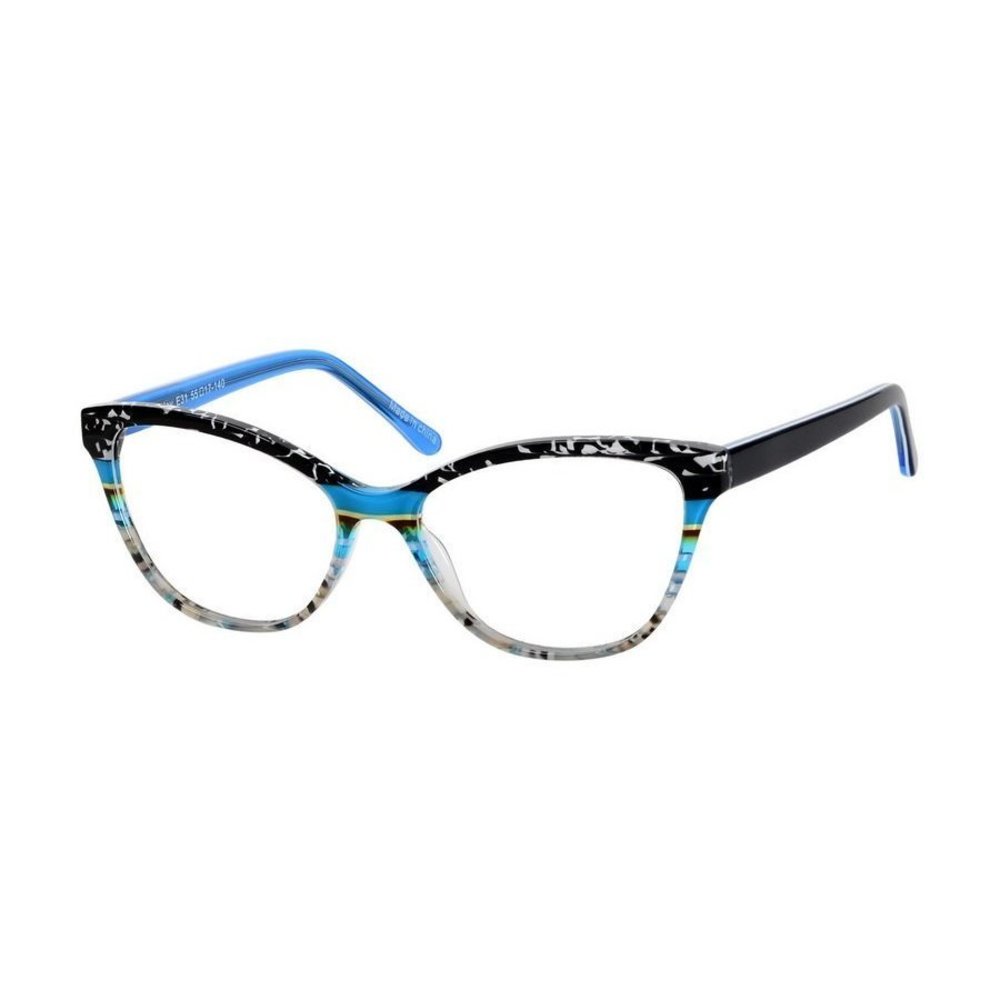IOTA Haley Eyeglasses E31 Blue Stripe 55mm